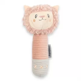 New Baby Dětská pískací plyšová hračka s kousátkem Lama