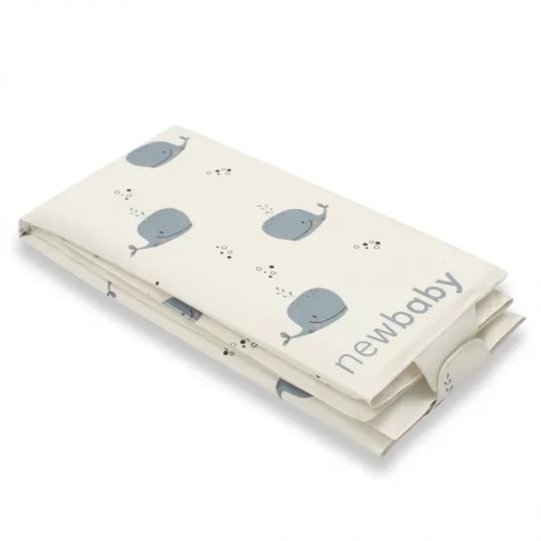 New Baby Cestovní podložka BASIC Whale