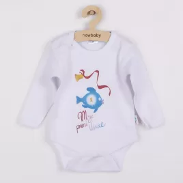 New Baby Body s potiskem Moje první Vánoce