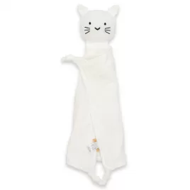 New Baby Mušelínový usínáček Cat white