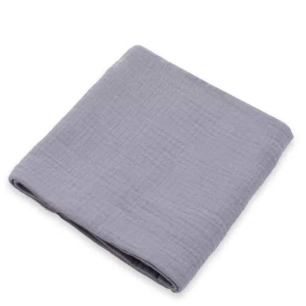 New Baby Dětská mušelínová deka grey