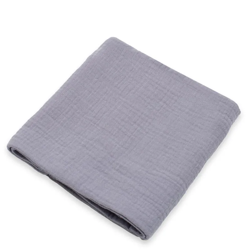 New Baby Dětská mušelínová deka grey