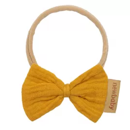 New Baby Čelenka pro miminka mustard