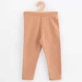 New Baby Dětské legíny z teplákoviny Kindergarten beige