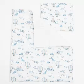 New Baby Bavlněný set do kočárku Romance
