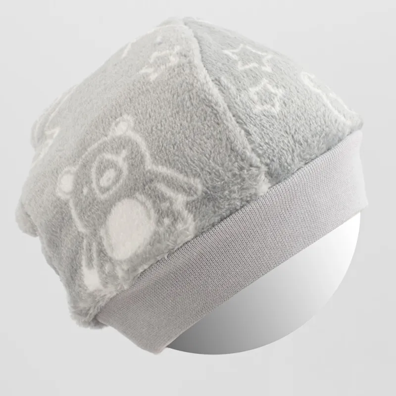 New Baby Kojenecká Wellsoft zimní čepička Winter times