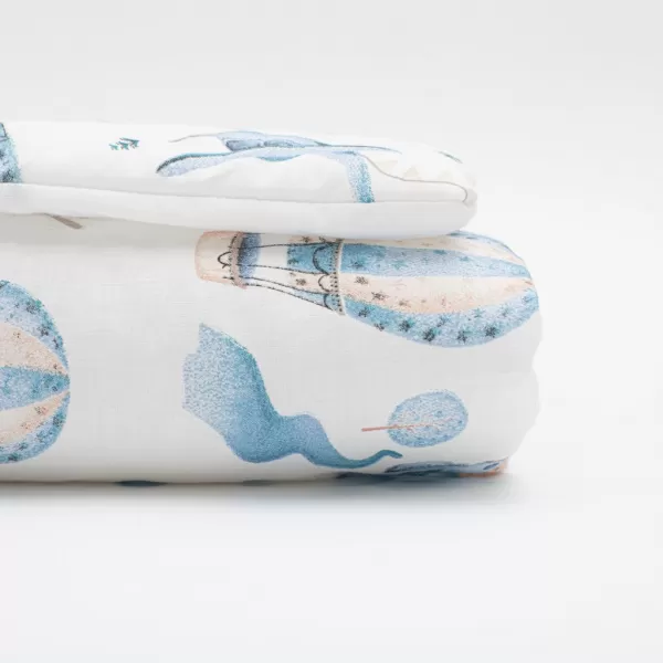 New Baby Bavlněný set do kočárku Romance