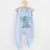 New Baby Kojenecké bavlněné dupačky Happy Elephant blue