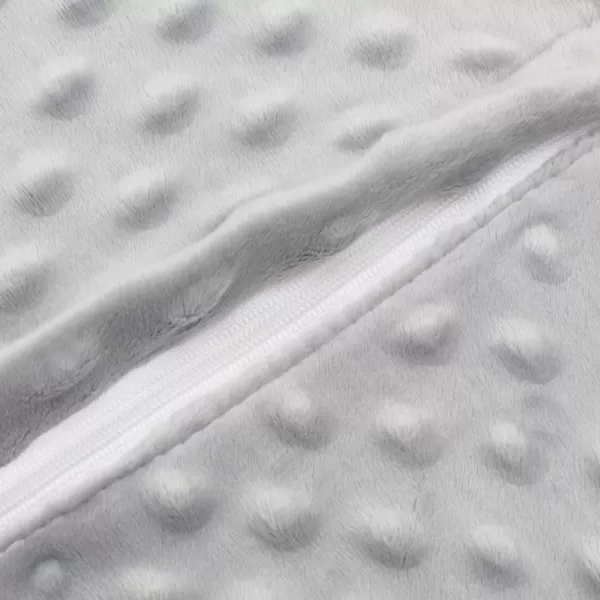 New Baby Podsedák pro děti STANDARD Minky grey