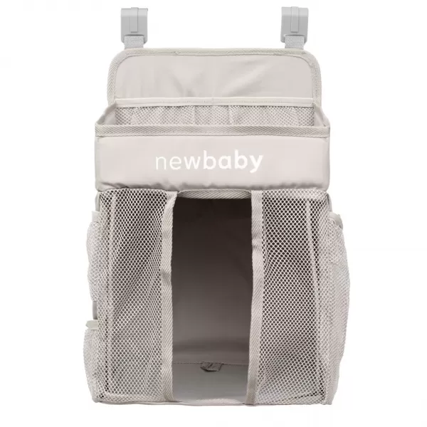 New Baby Organizér na postýlku TinyTidy šedý