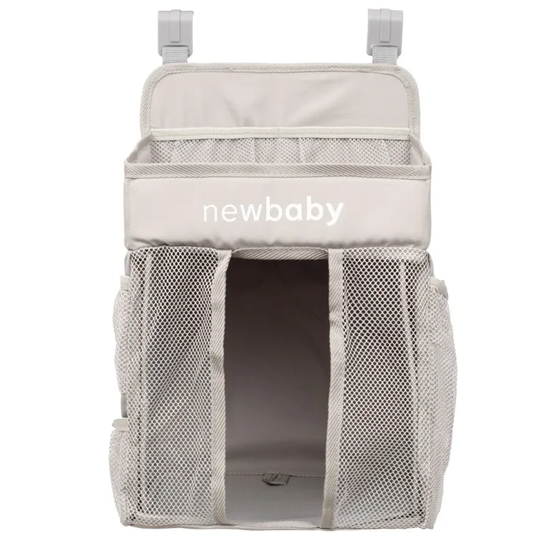 New Baby Organizér na postýlku TinyTidy šedý