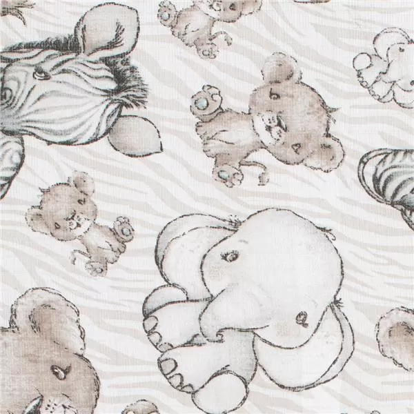 New Baby Bavlněné pleny s potiskem 70x80 cm 3 ks UNI