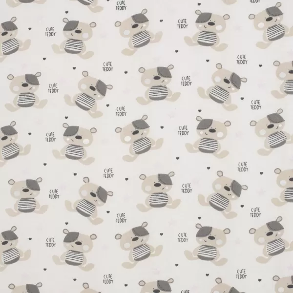 New Baby Dětská pěnová matrace BASIC 120x60x5 cm TEDDY BEAR