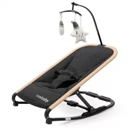 New Baby Dětské houpací lehátko Snuggle NewBaby černé