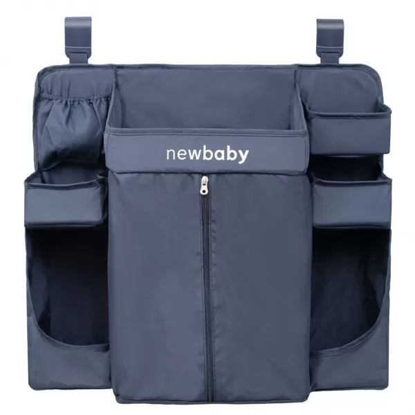 New Baby Organizér na postýlku Maxi modrý