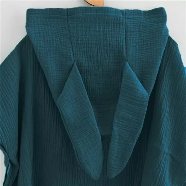 New Baby Dětské mušelínové pončo Feeling ocean 35 cm