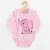 New Baby Kojenecké body s dlouhým rukávem Happy Elephant pink