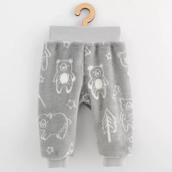 New Baby Kojenecké Wellsoft zimní tepláčky Winter times