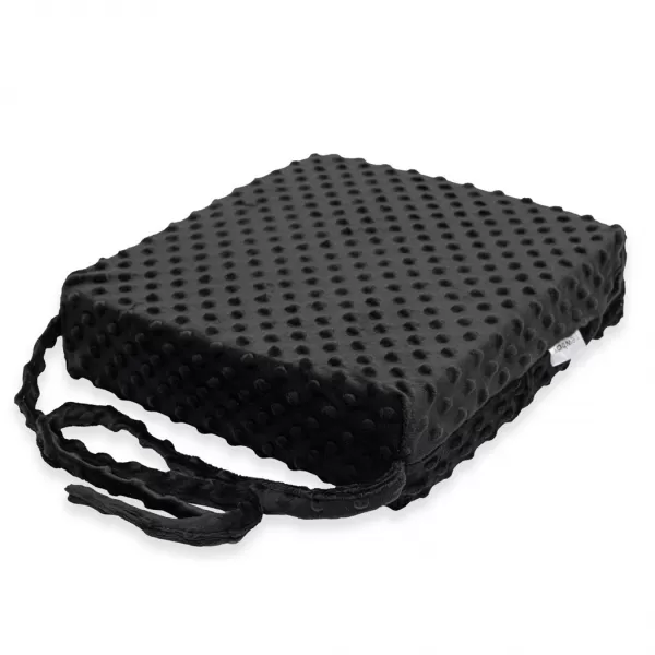 New Baby Podsedák pro děti STANDARD Minky black
