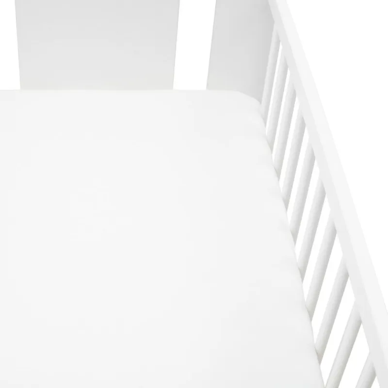 New Baby Jersey prostěradlo do postýlky 120x60 white