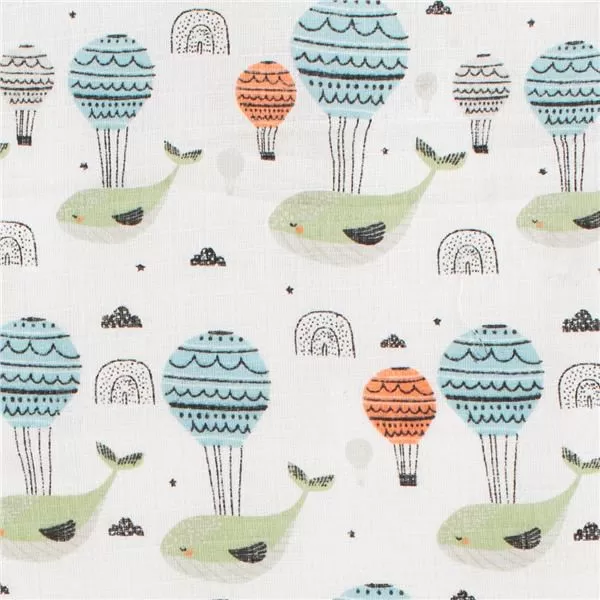 New Baby Bavlněné pleny s potiskem 70x80 cm 3 ks KLUK