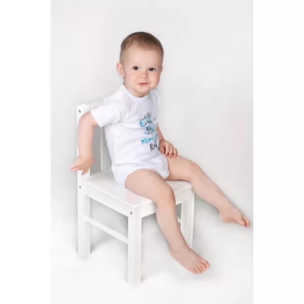 New Baby Body s potiskem Už mám 1 rok modré