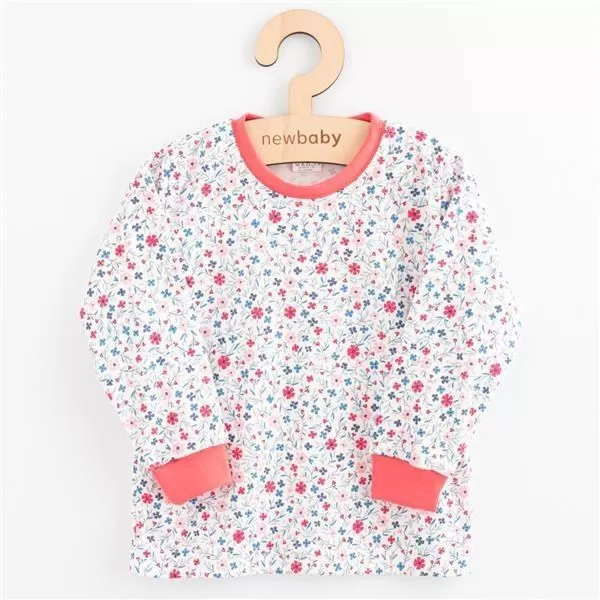 New Baby Dětské bavlněné pyžamko flowers