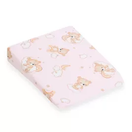 New Baby Potah na kojenecký polštář-klin BASIC 30x37 cm pink