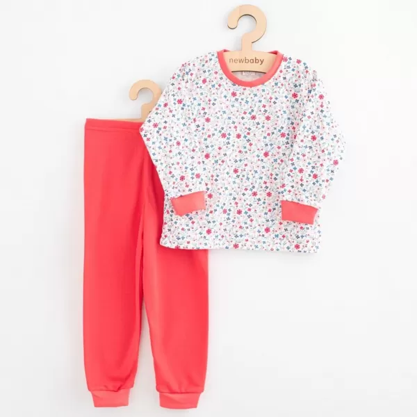 New Baby Dětské bavlněné pyžamko flowers
