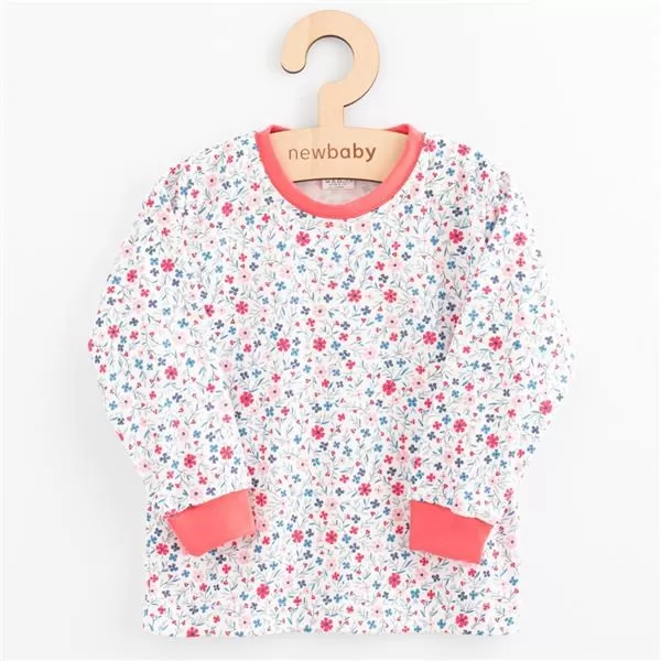 New Baby Dětské bavlněné pyžamko flowers