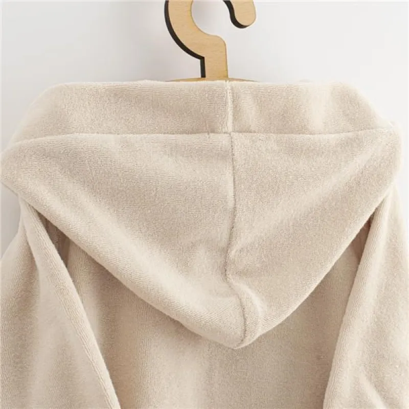 New Baby Dětský froté župan Comfortably beige