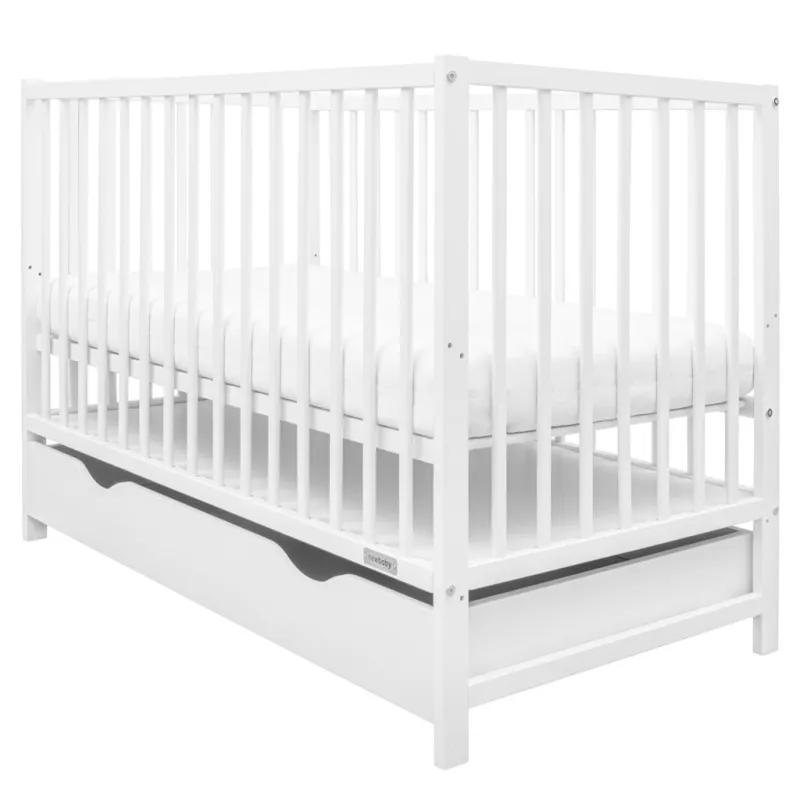 New Baby Dětská postýlka se šuplíkem BASIC