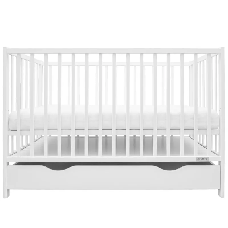 New Baby Dětská postýlka se šuplíkem BASIC