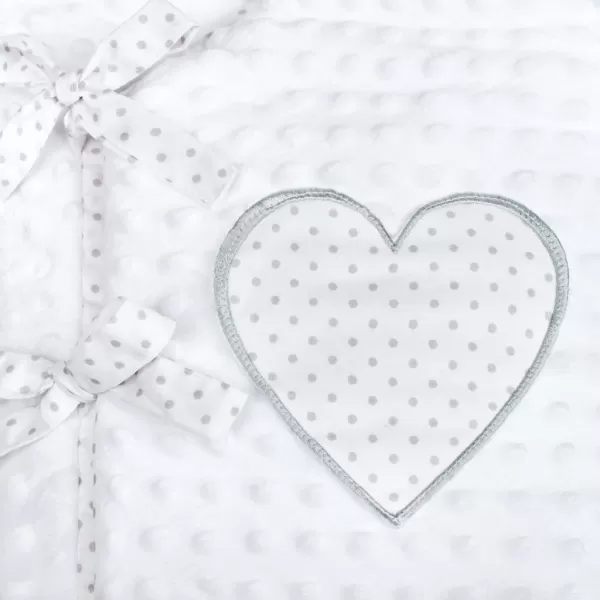 New Baby Luxusní šněrovací zavinovačka z Minky bílá 75x75 cm