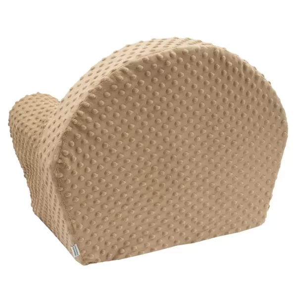 New Baby Dětské křeslo z Minky Cute Family cappuccino