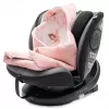 New Baby Zateplená zavinovačka do autosedačky pink