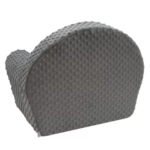 New Baby Dětské křeslo z Minky Cute Family šedé