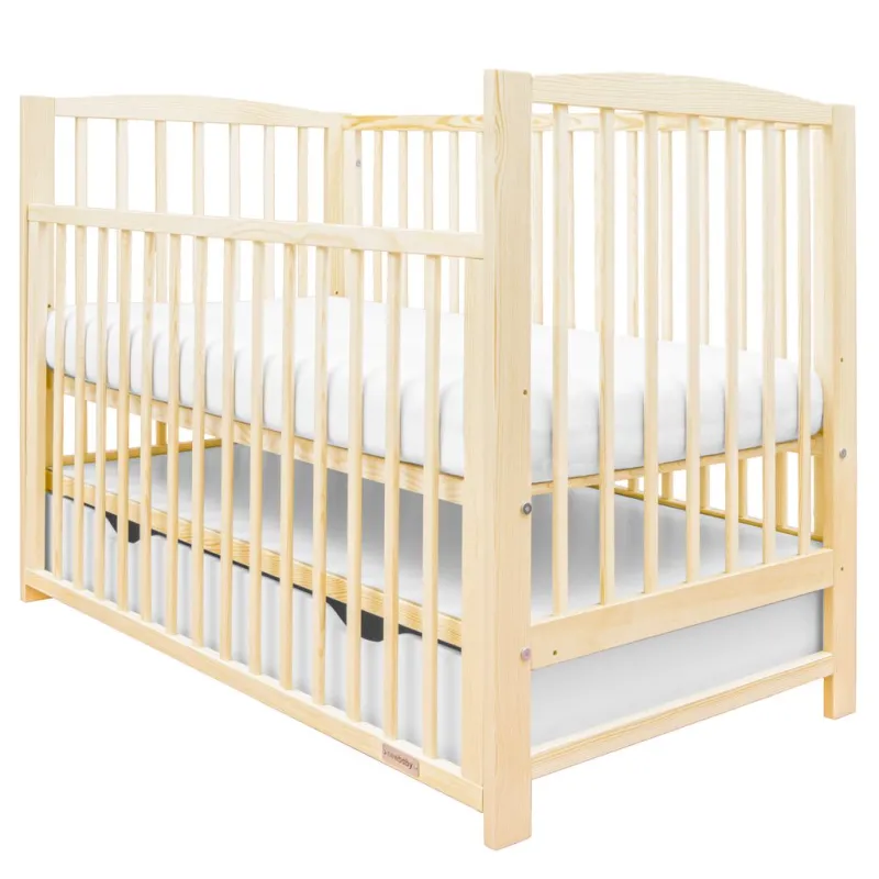 New Baby Dětská postýlka LILLY se stahovací bočnicí a šuplíkem