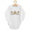 New Baby Dětské body s potiskem Lidový vzor