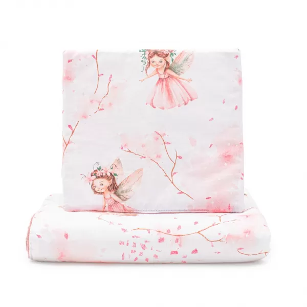 New Baby Oboustranný Set z Velvet do kočárku Víly