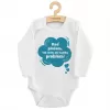 New Baby Dětské body s potiskem Keď plačem, tak mám asi nejaký problém!