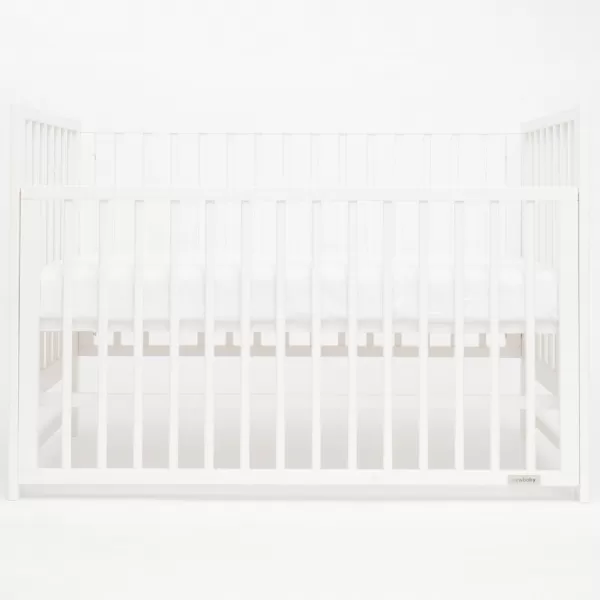 New Baby Dětská postýlka BASIC se stahovací bočnicí