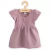 New Baby Kojenecké mušelínové šaty lavender