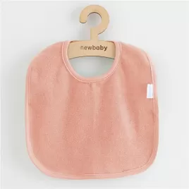 New Baby Dětský froté bryndák Comfortably pink