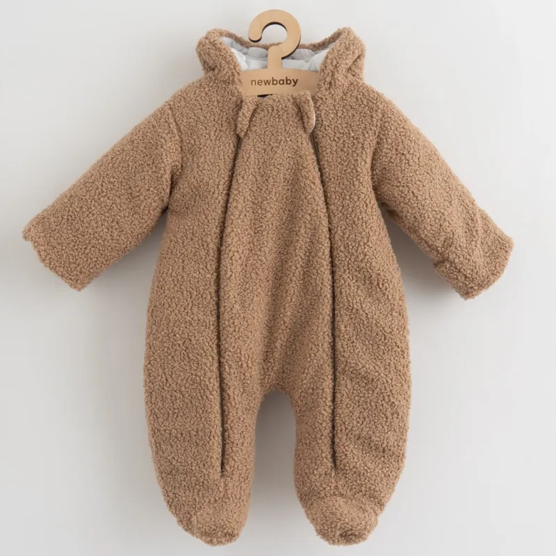New Baby Kojenecký zimní overal Teddy Winter