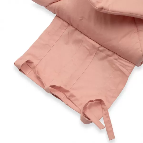 New Baby Klasická šněrovací zavinovačka old rose