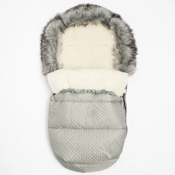New Baby Zimní fusak Lux Wool grey