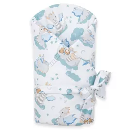 New Baby Dětská zavinovačka Dráček 80x80 cm