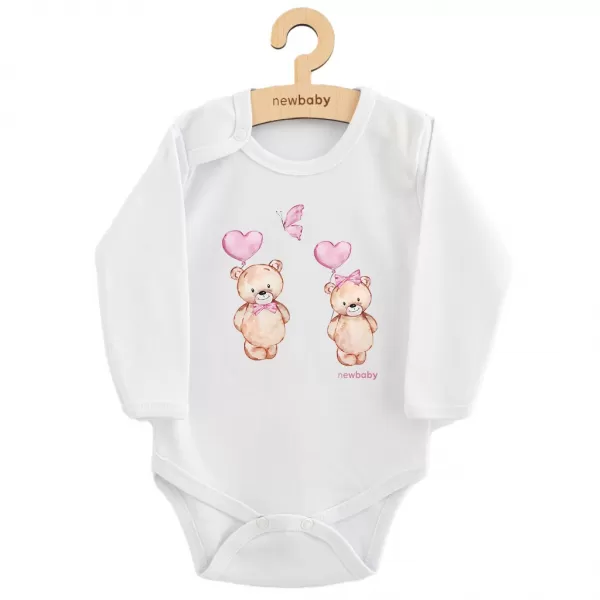 New Baby Dětské body s potiskem Love Bears