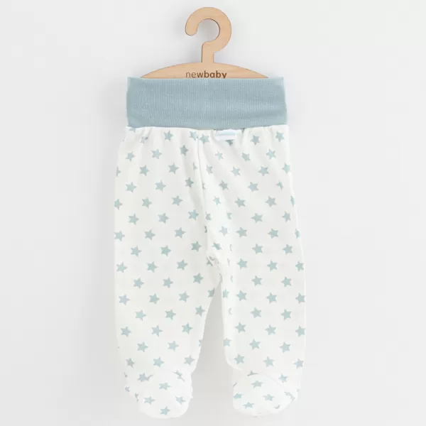 New Baby Kojenecké polodupačky Classic II Uni 3ks mátová